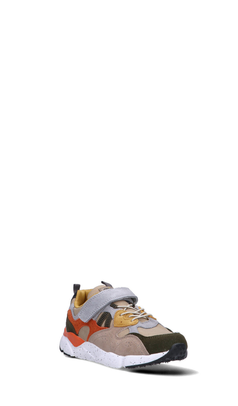 GRUNLAND Sneaker ragazzo multicolor in pelle