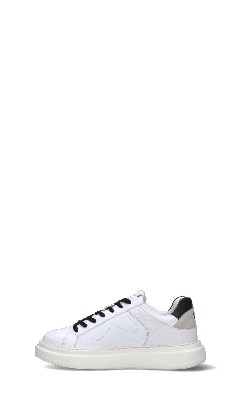 WOMSH Sneaker donna bianca in pelle