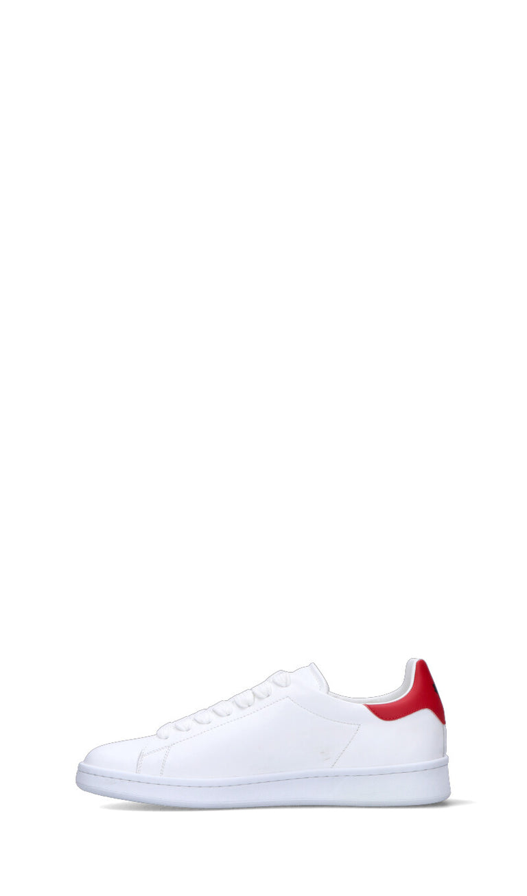 DSQUARED2 Sneaker uomo bianca/rossa in pelle