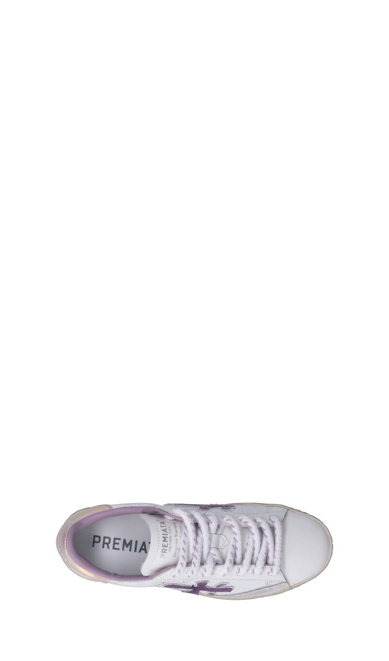 PREMIATA Sneaker donna bianca/viola in pelle