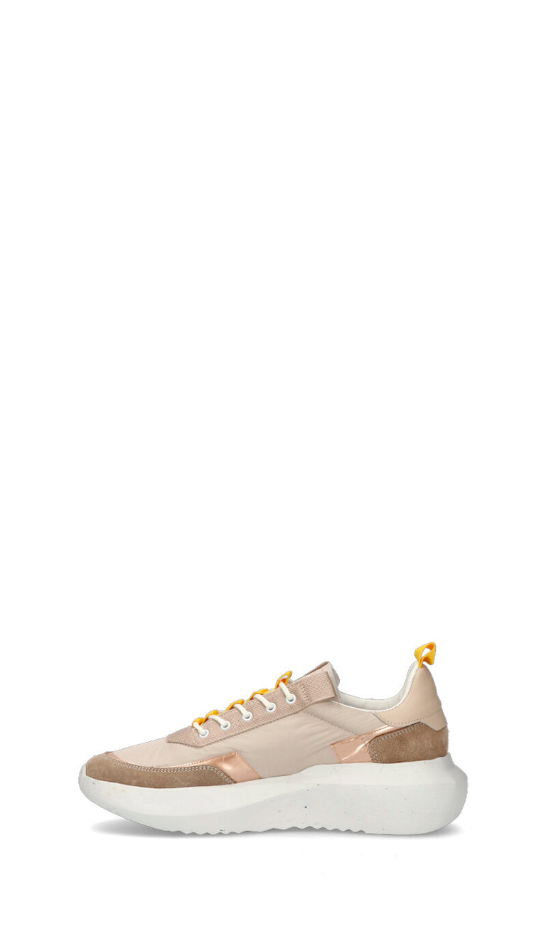 ESSEUTESSE Sneaker donna beige in suede