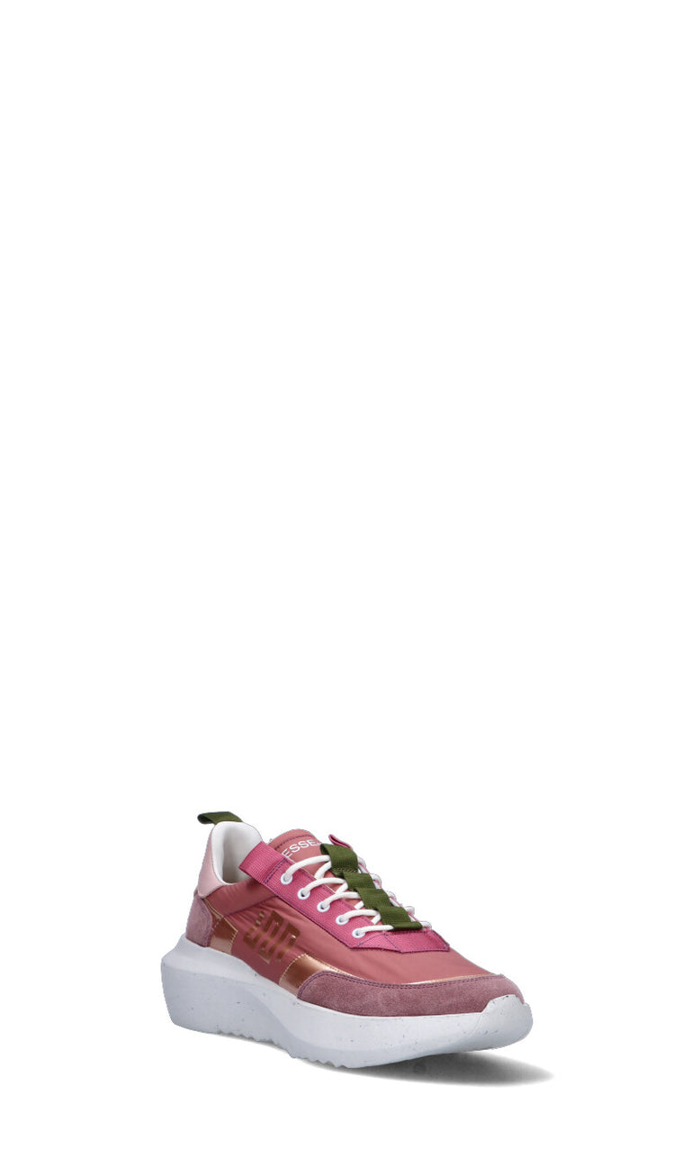 ESSEUTESSE Sneaker donna rosa in suede