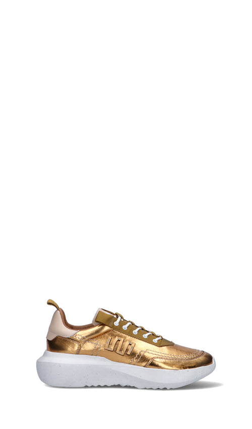 ESSEUTESSE Sneaker donna oro in pelle