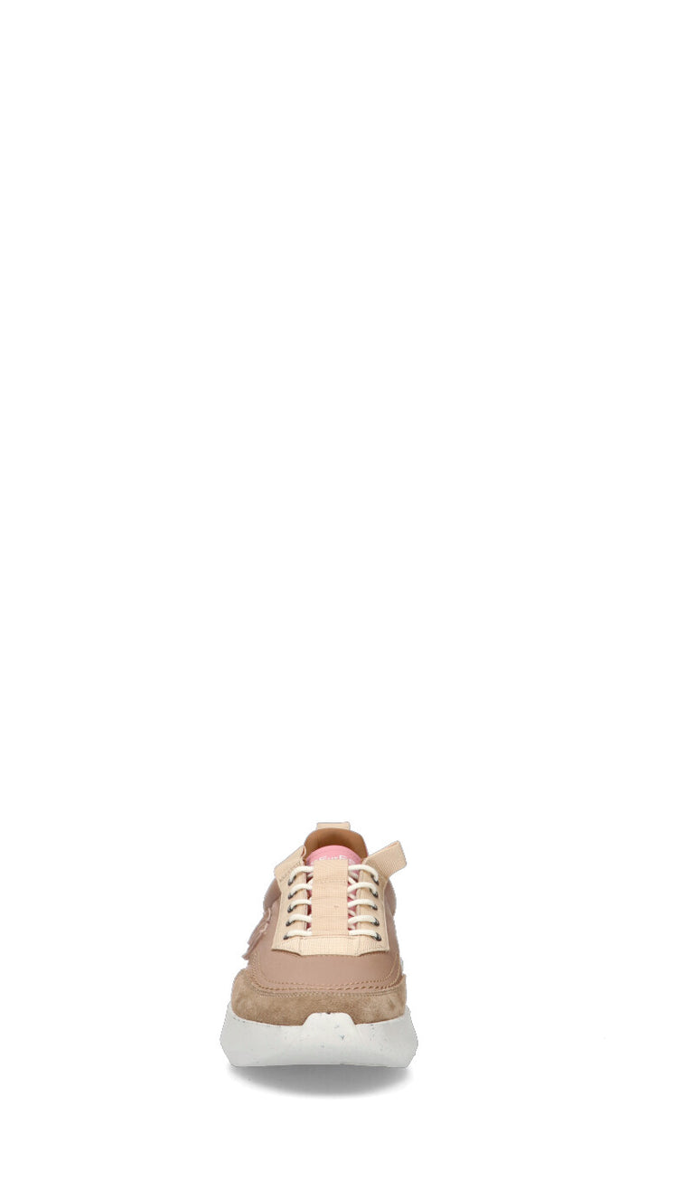 ESSEUTESSE Sneaker donna marrone in pelle