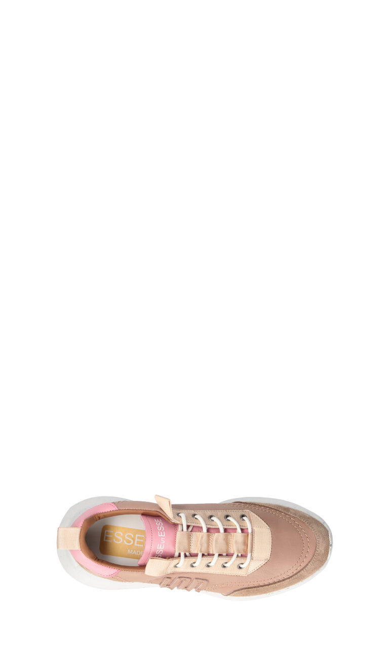 ESSEUTESSE Sneaker donna marrone in pelle