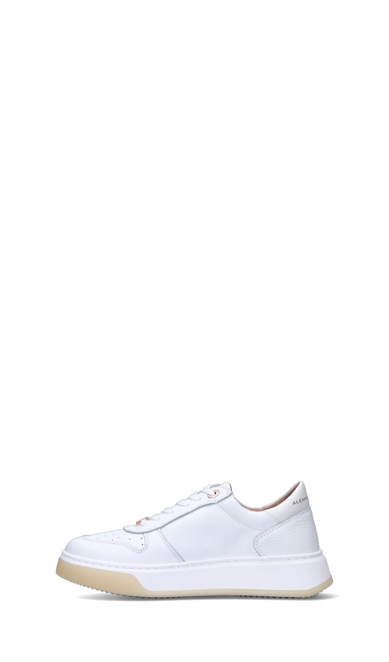 ALEXANDER SMITH Sneaker donna bianca in pelle