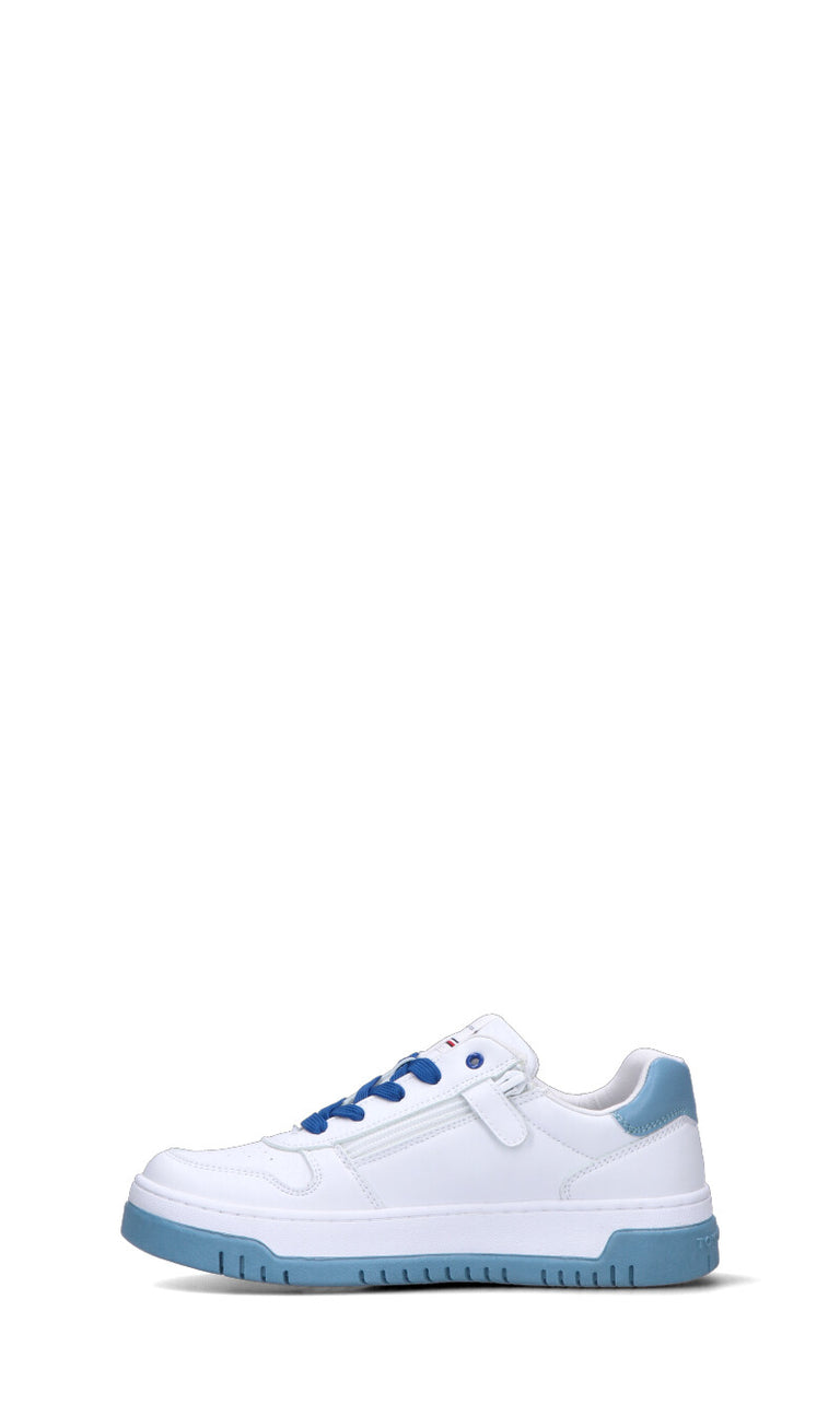 TOMMY HILFIGER Sneaker ragazzo bianca/azzurra