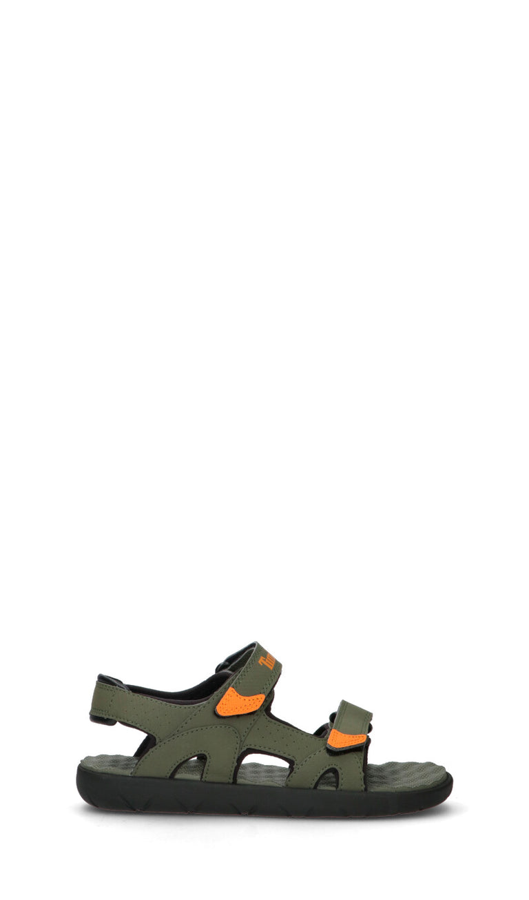 TIMBERLAND Sandalo ragazzo verde militare