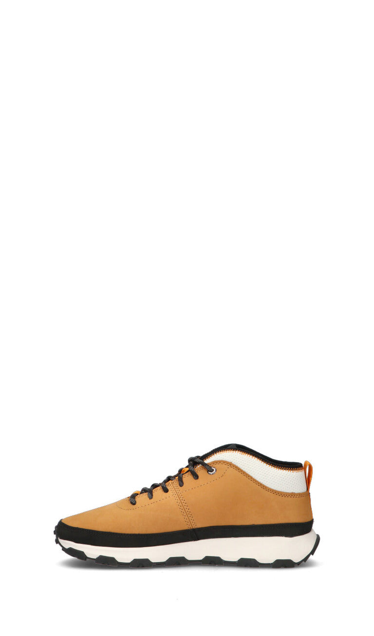 TIMBERLAND Sneaker uomo gialla in nabuk