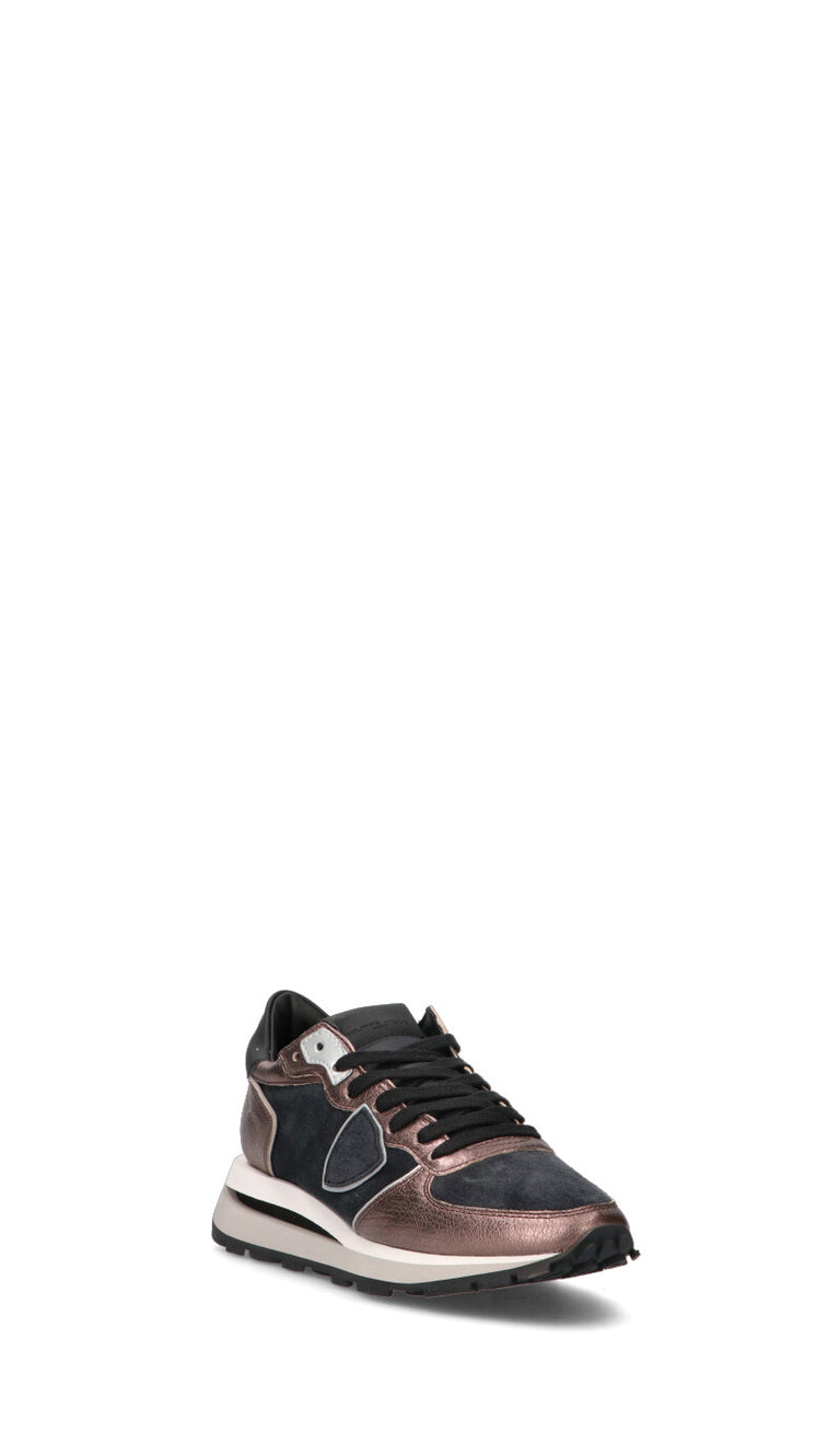 PHILIPPE MODEL Sneaker donna nera in pelle