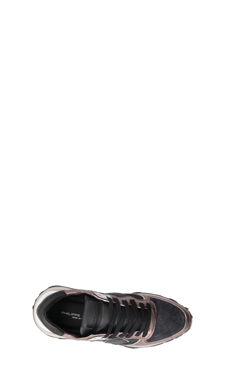 PHILIPPE MODEL Sneaker donna nera in pelle