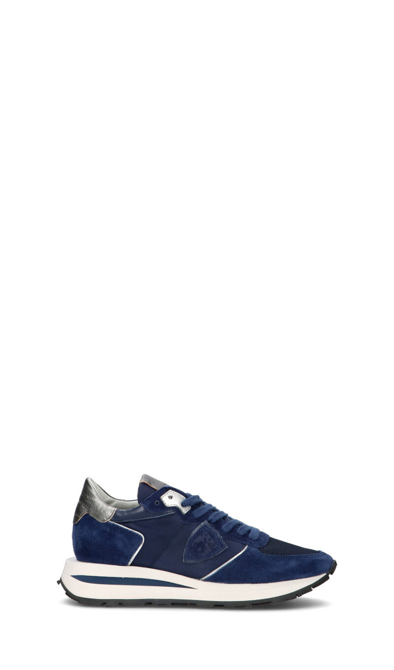 PHILIPPE MODEL Sneaker donna blu in pelle