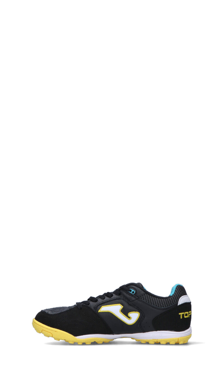 JOMA TOP FLEX 2301 Scarpa calcetto uomo nera/gialla in pelle