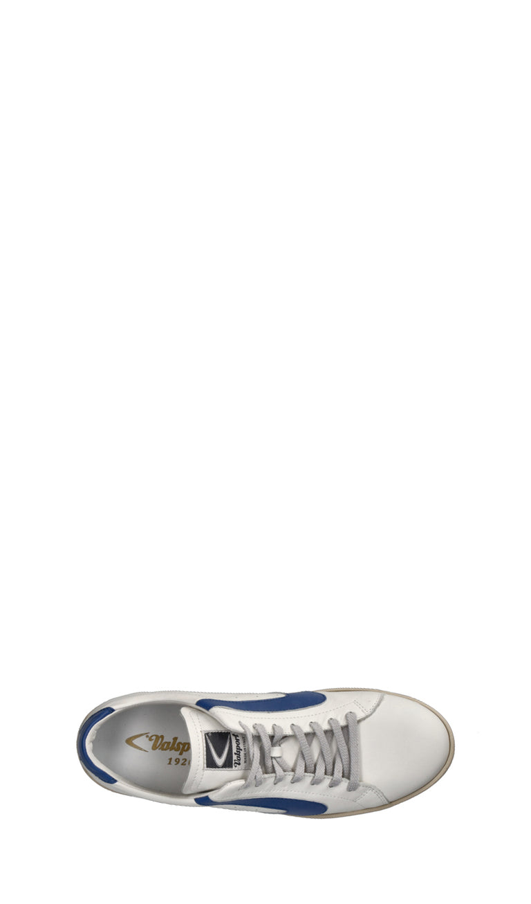 VALSPORT Sneaker uomo bianca/blu in pelle