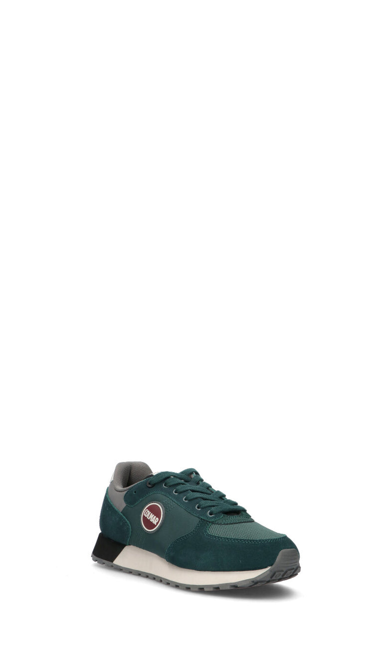 COLMAR Sneaker uomo verde in suede