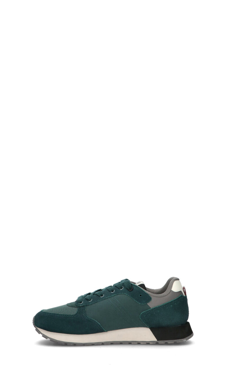 COLMAR Sneaker uomo verde in suede