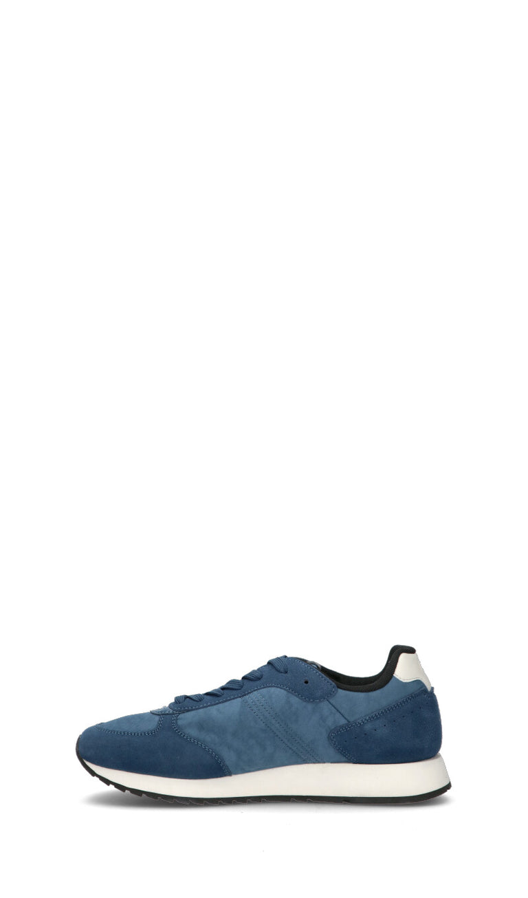 COLMAR Sneaker uomo blu in suede