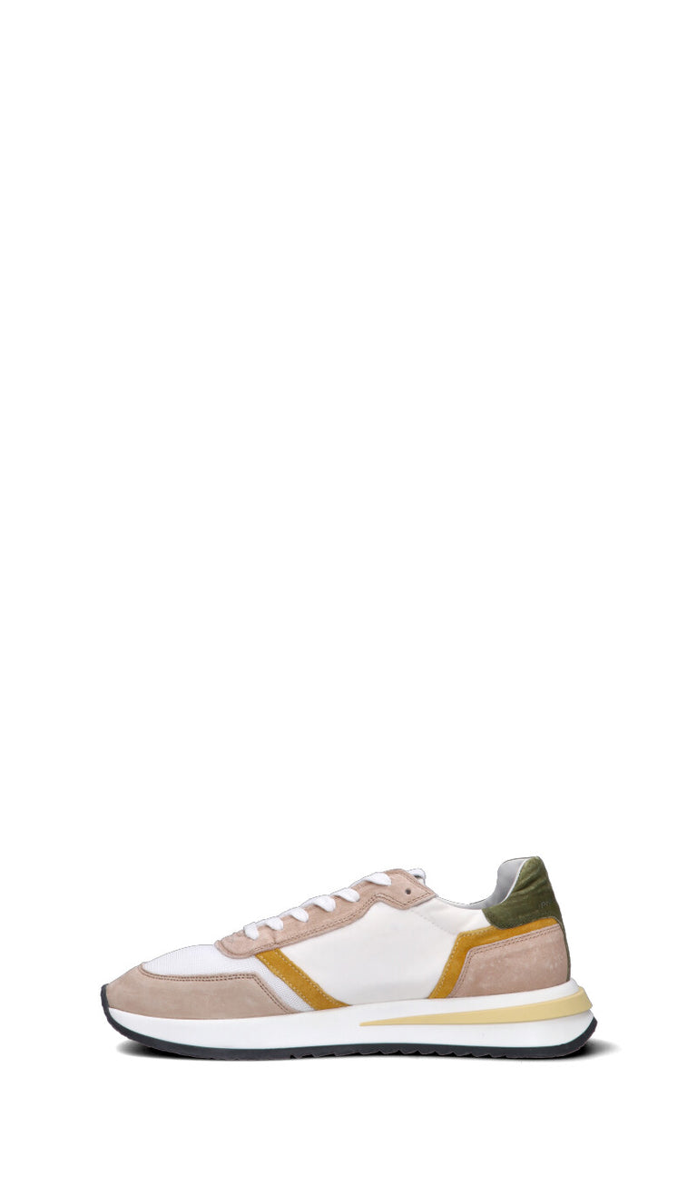 PHILIPPE MODEL Sneaker donna bianca/nude in suede