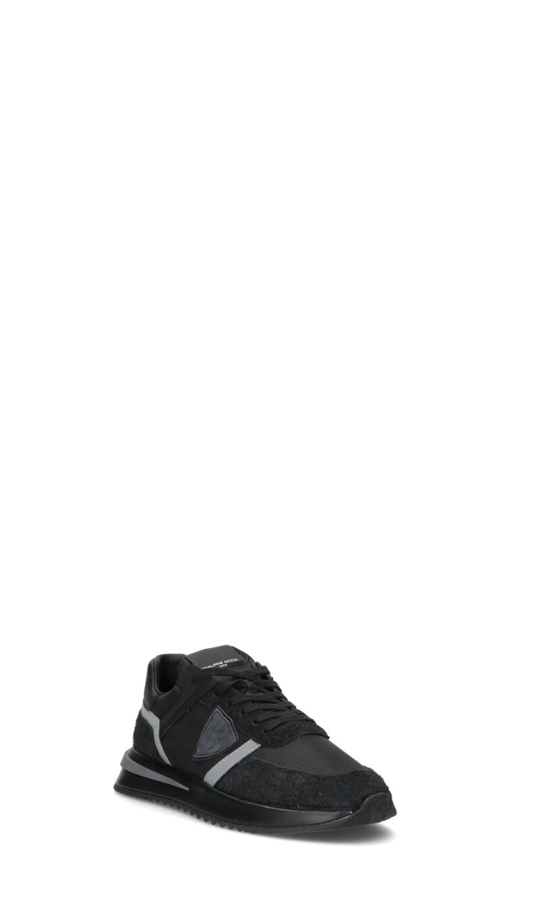 PHILIPPE MODEL Sneaker uomo nera in pelle