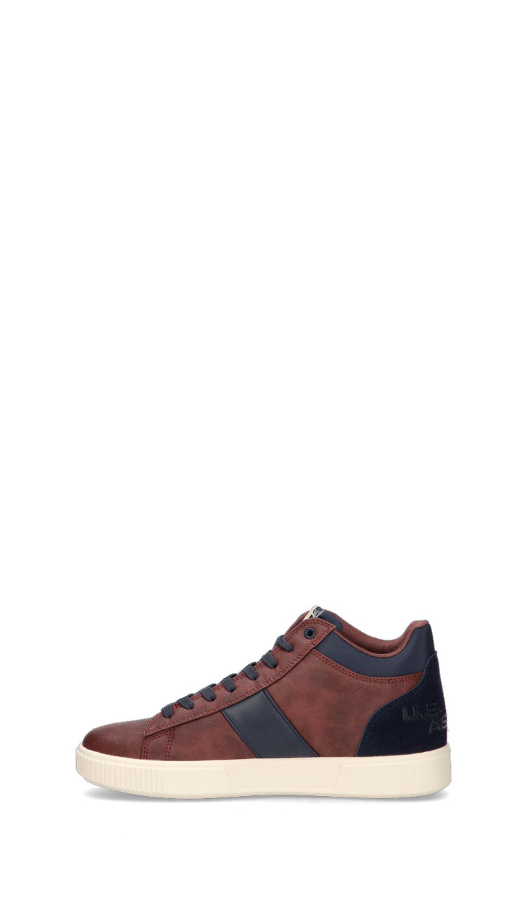 U.S. POLO ASSN. Sneaker uomo bordeaux/nera