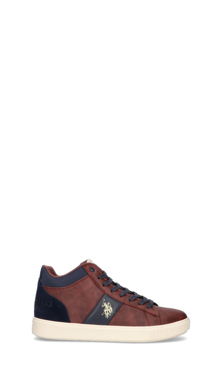 U.S. POLO ASSN. Sneaker uomo bordeaux/nera