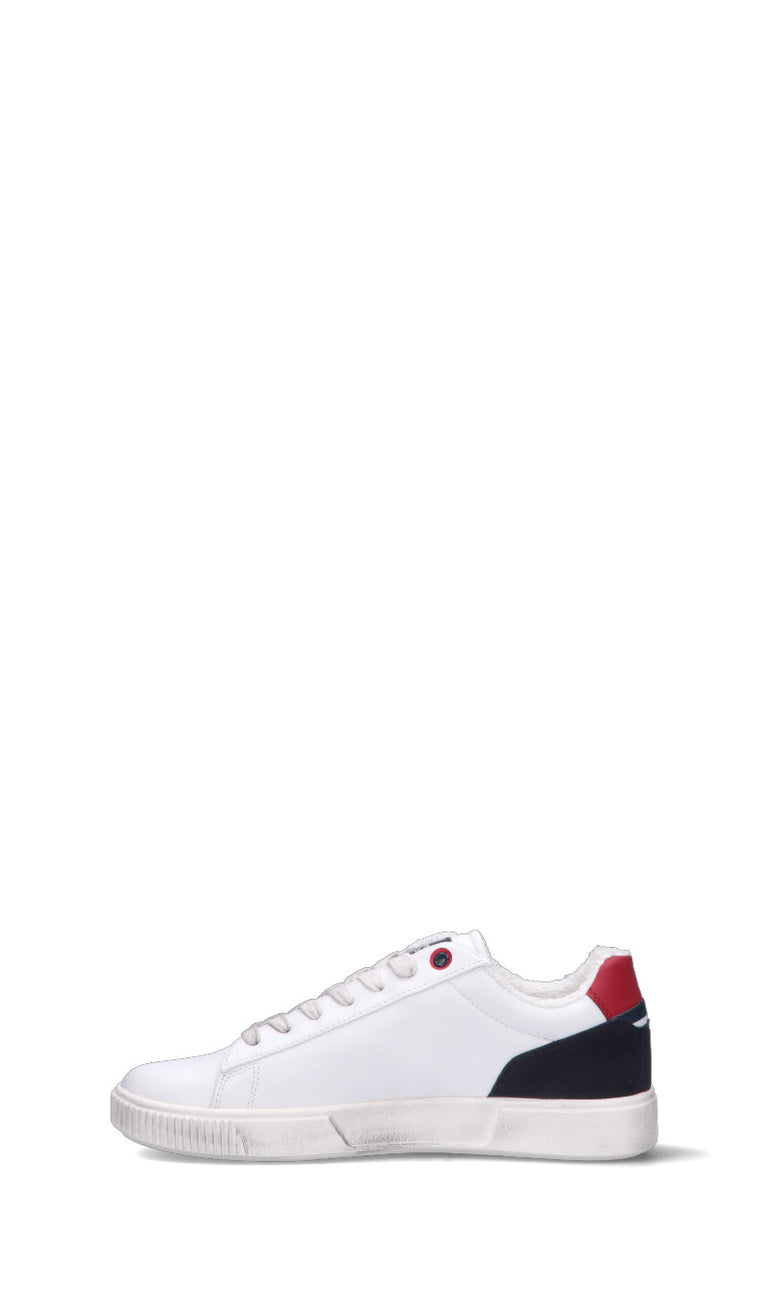 U.S. POLO ASSN. Sneaker uomo bianca/nera/rossa