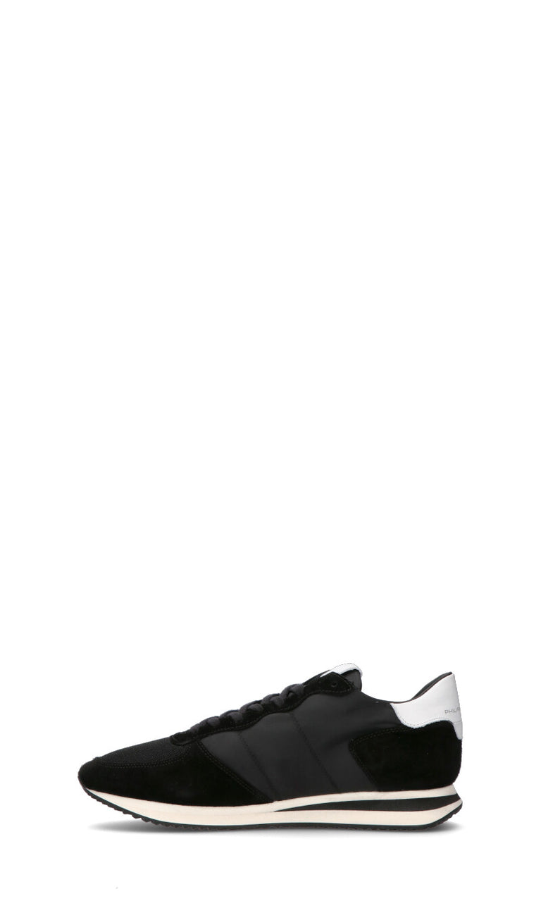 PHILIPPE MODEL Sneaker uomo nera in suede