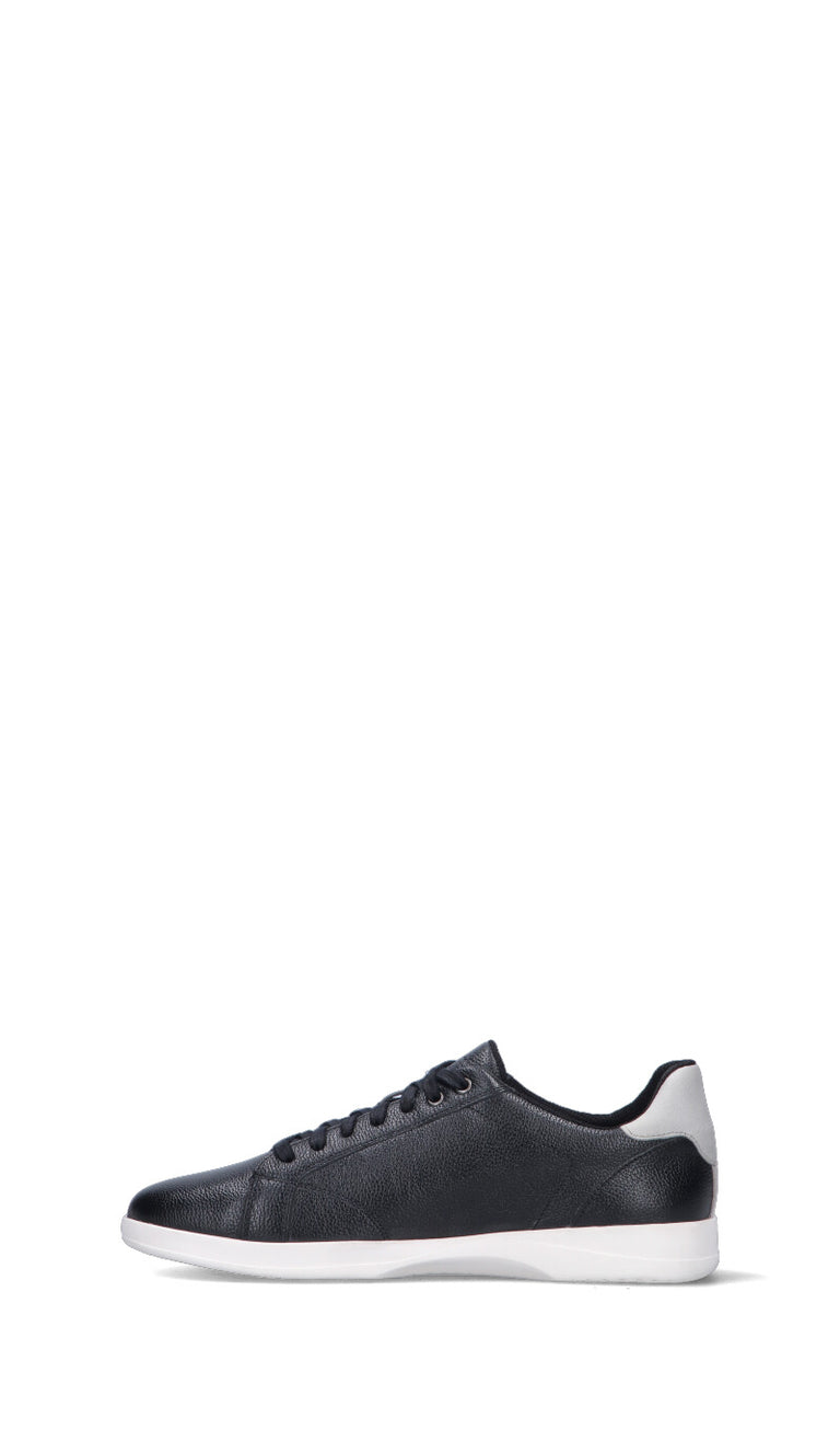 GEOX Sneaker uomo nera in pelle