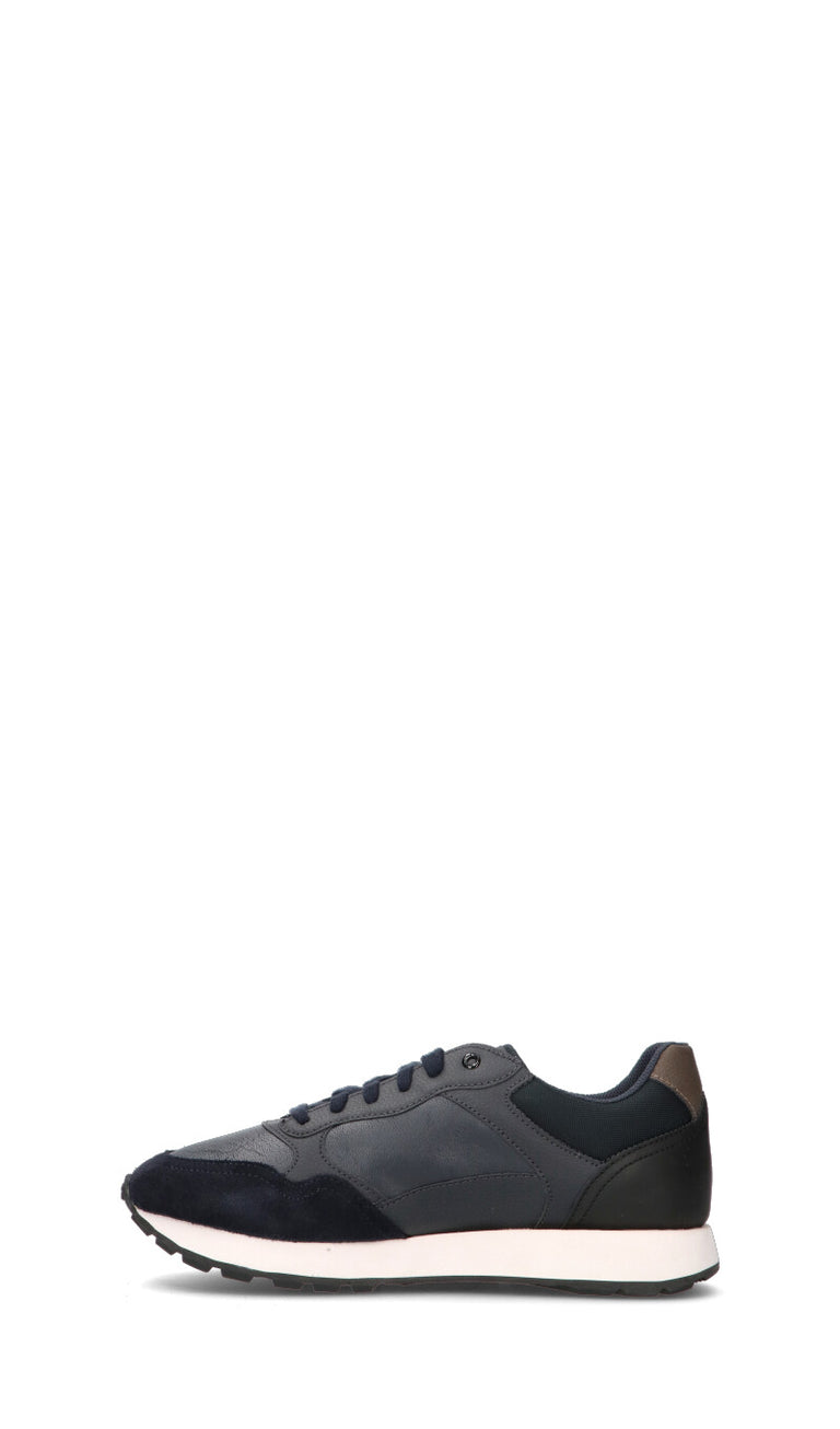 GEOX Sneaker uomo blu/nera