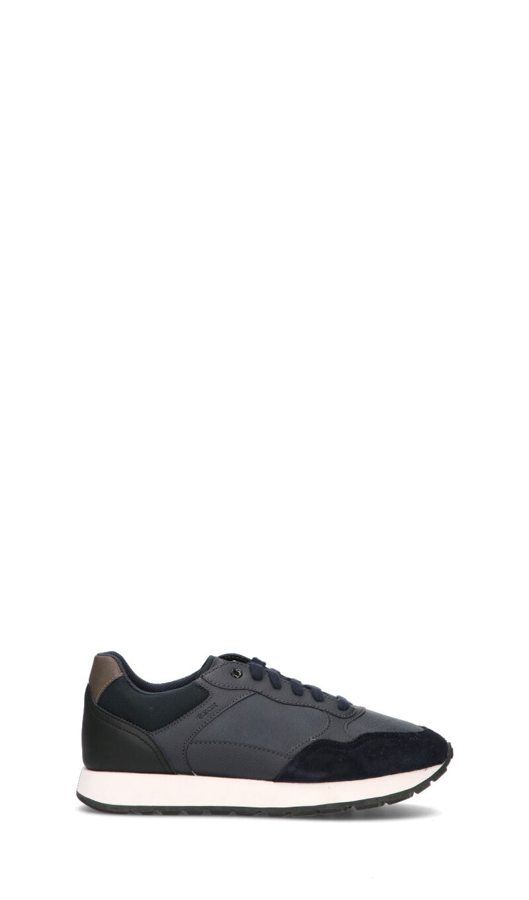 GEOX Sneaker uomo blu/nera