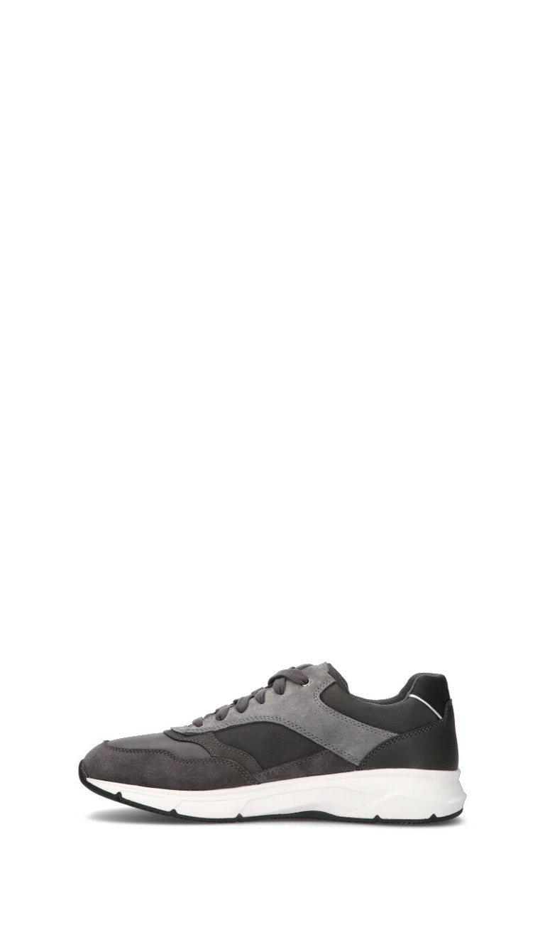 GEOX Sneaker uomo grigia in pelle