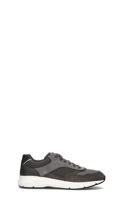 GEOX Sneaker uomo grigia in pelle