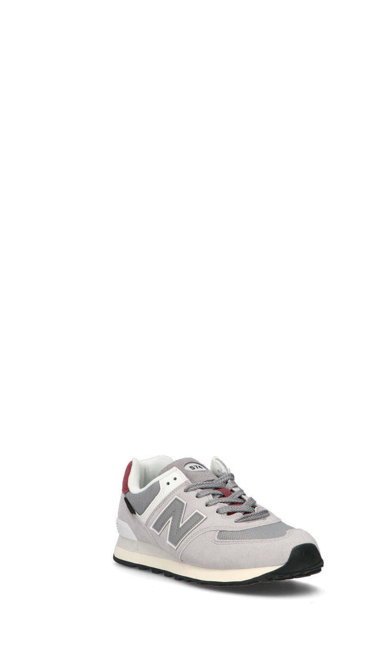 NEW BALANCE Sneaker uomo grigia/rossa