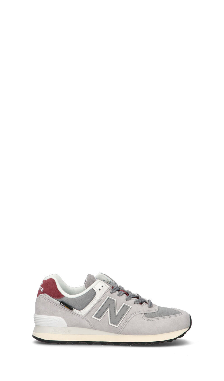 NEW BALANCE Sneaker uomo grigia/rossa