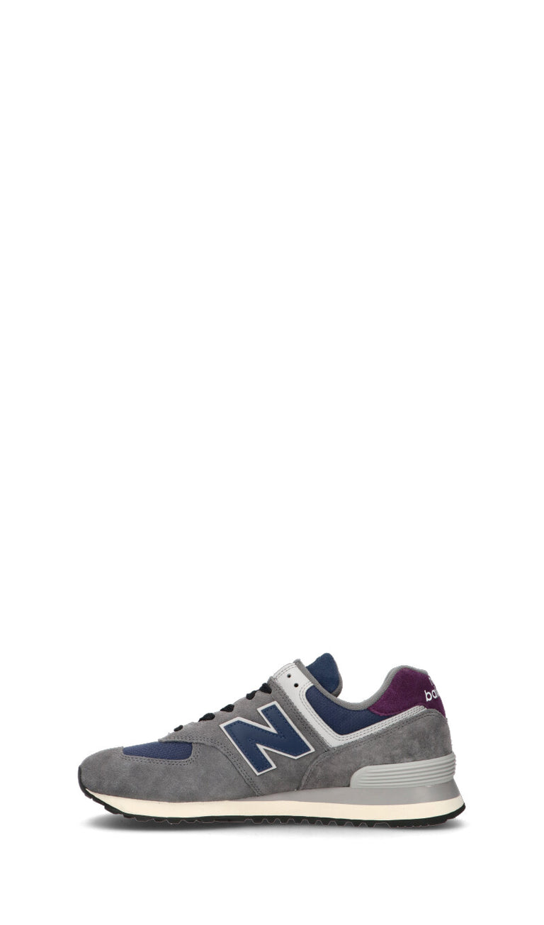 NEW BALANCE Sneaker uomo grigia/blu