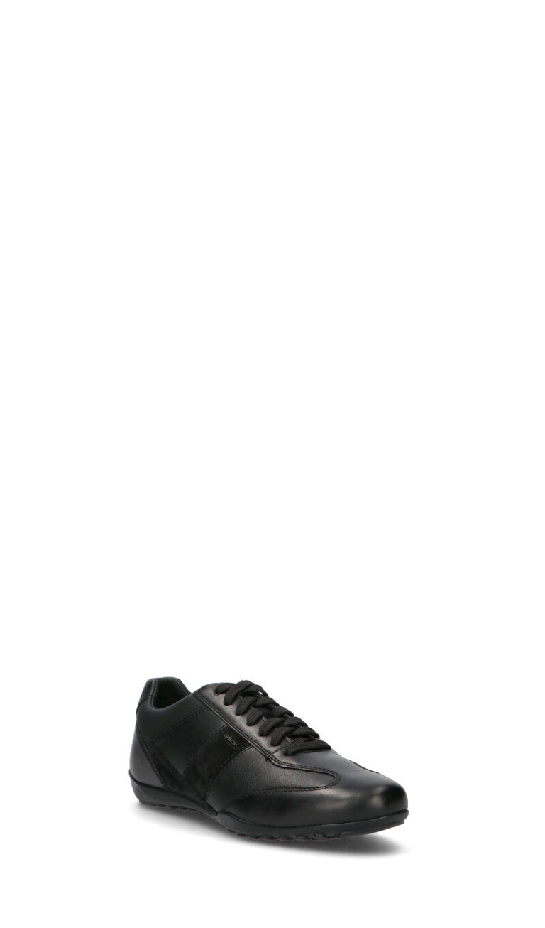 GEOX Sneaker uomo nera in pelle