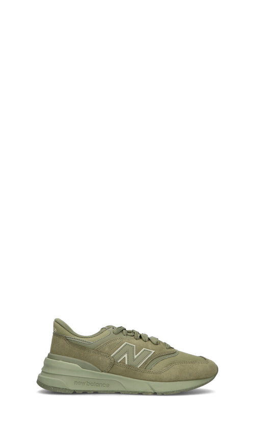 NEW BALANCE - 997R Sneaker uomo oliva in suede