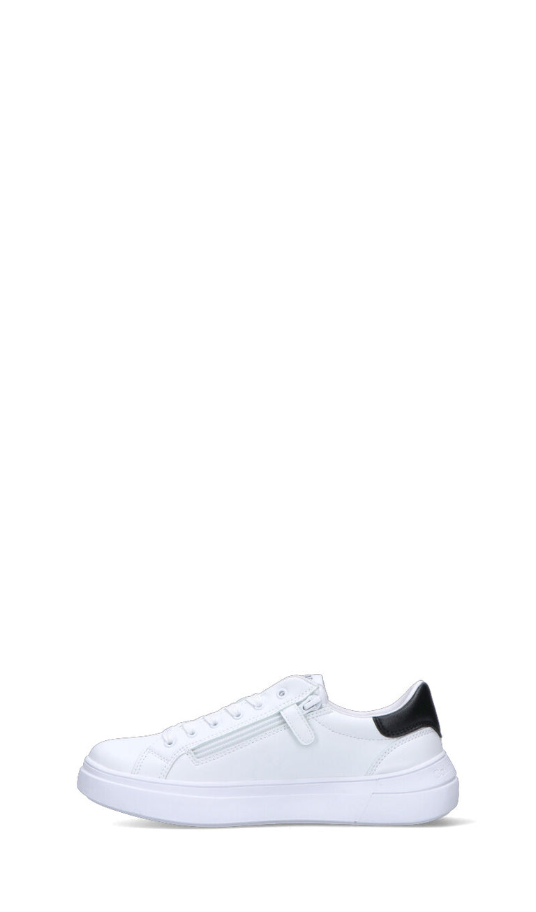 CALVIN KLEIN JEANS Sneaker ragazzo bianca/nera