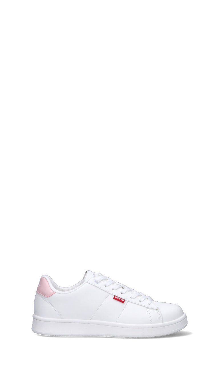 LEVI'S Sneaker ragazza bianca/rosa