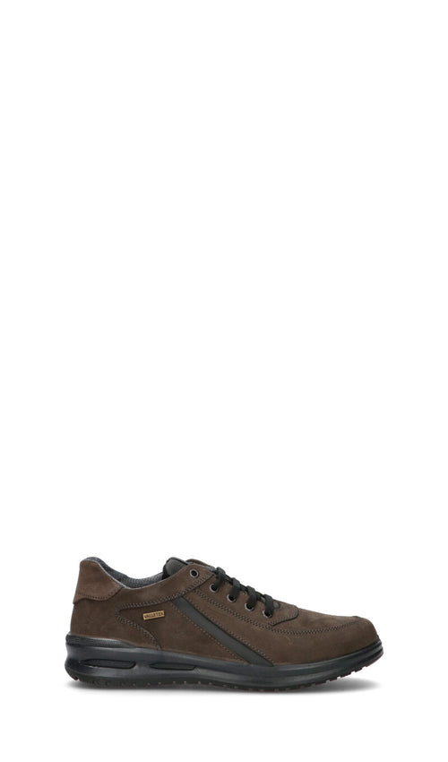 VALLEVERDE Sneaker uomo grigia in pelle