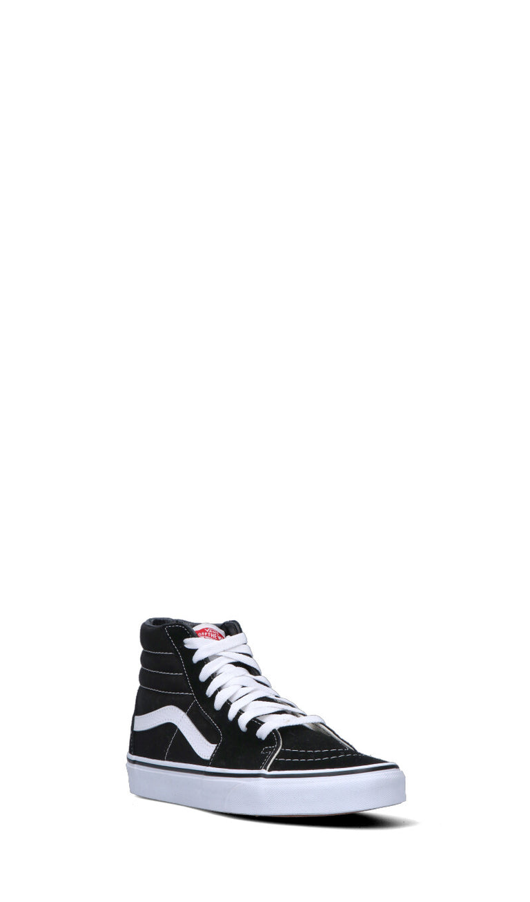 VANS SK8HI Sneaker uomo nera/bianca in pelle