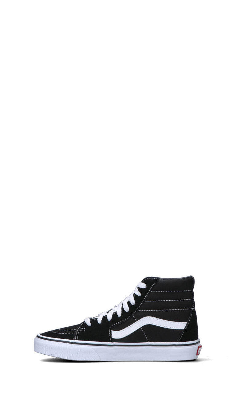 VANS SK8HI Sneaker uomo nera/bianca in pelle