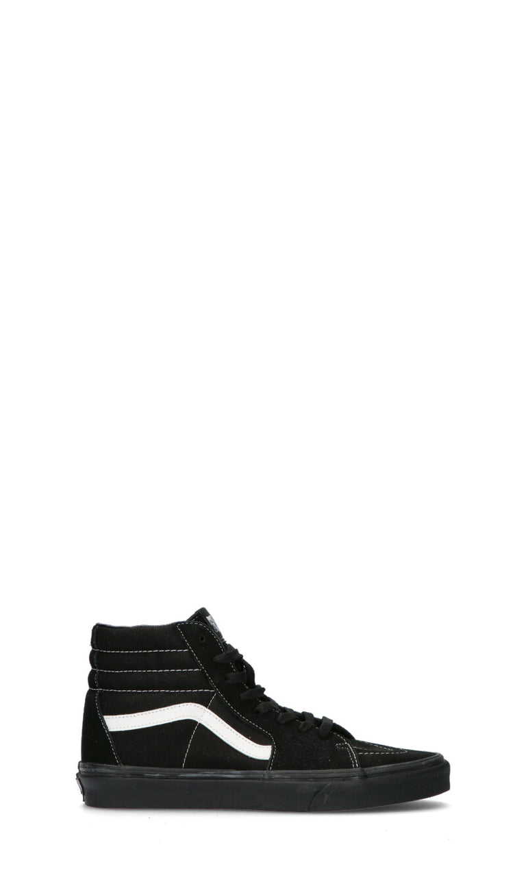 VANS SK8HI Sneaker uomo nera/bianca in pelle