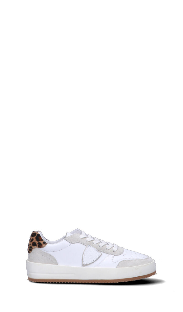 PHILIPPE MODEL - NICE LOW WOMAN Sneaker donna bianca