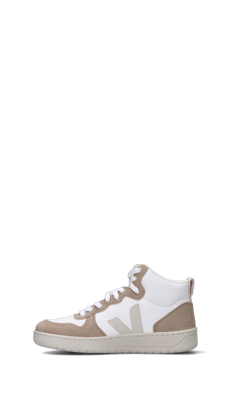 VEJA Sneaker donna bianca/beige in suede