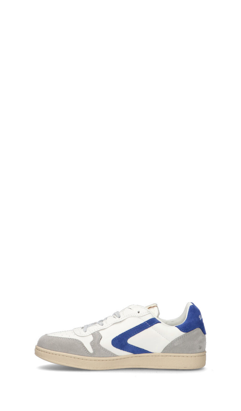 VALSPORT SUPER Sneaker uomo bianca/blu in suede