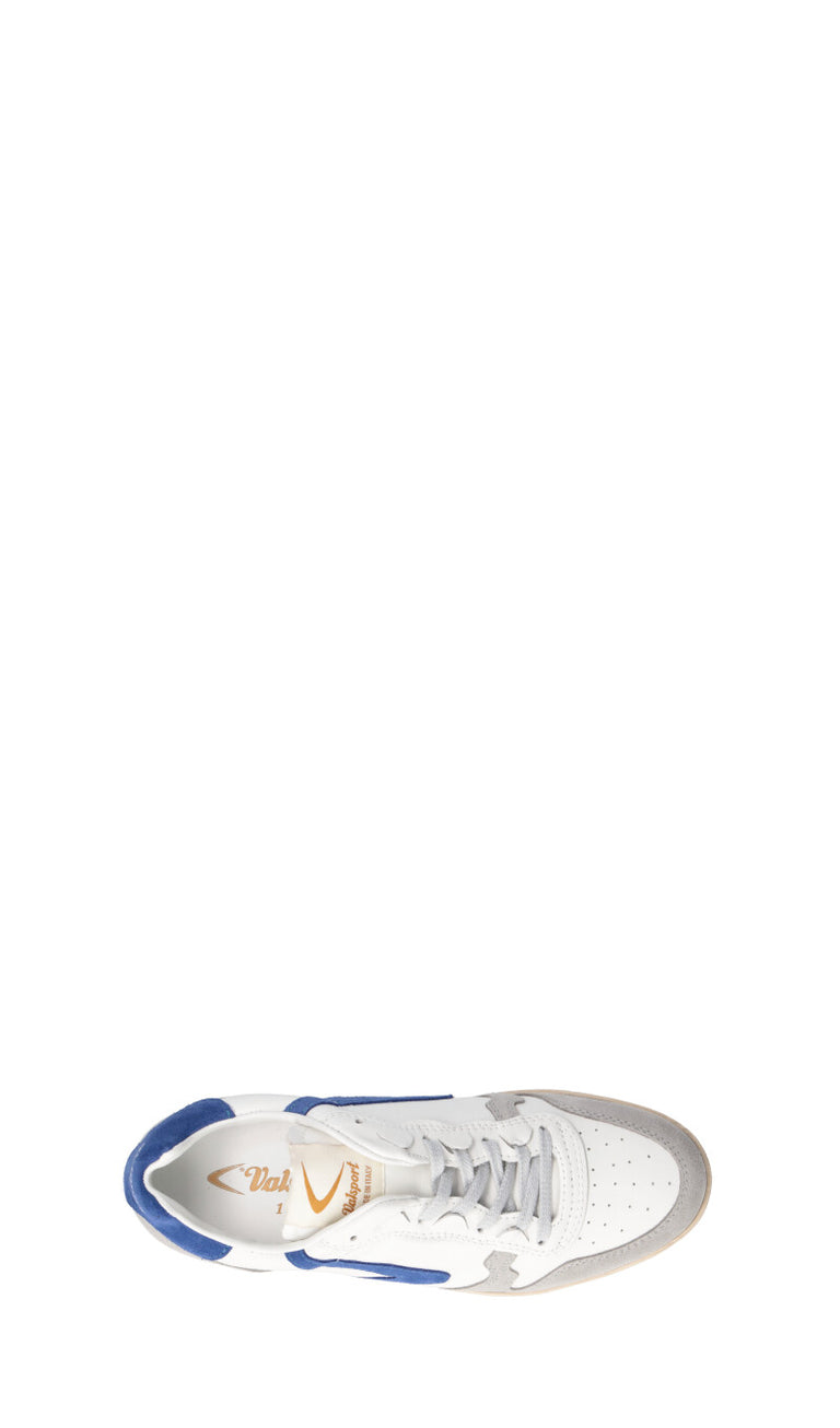 VALSPORT SUPER Sneaker uomo bianca/blu in suede