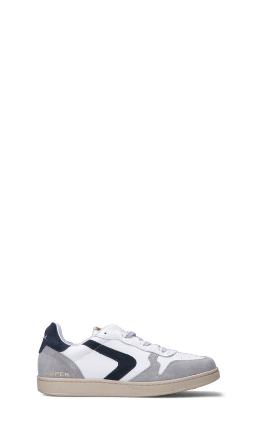 VALSPORT Sneaker uomo bianca/blu in pelle