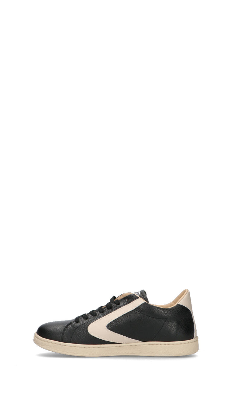 VALSPORT - TOURNAMENT CERVO Sneaker uomo nera/crema in pelle