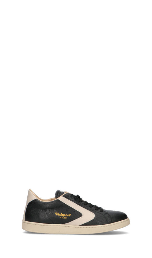 VALSPORT - TOURNAMENT CERVO Sneaker uomo nera/crema in pelle